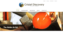 Desktop Screenshot of cristaldiscovery.be